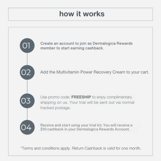 multivitamin power recovery cream trial 5ml (free gift)