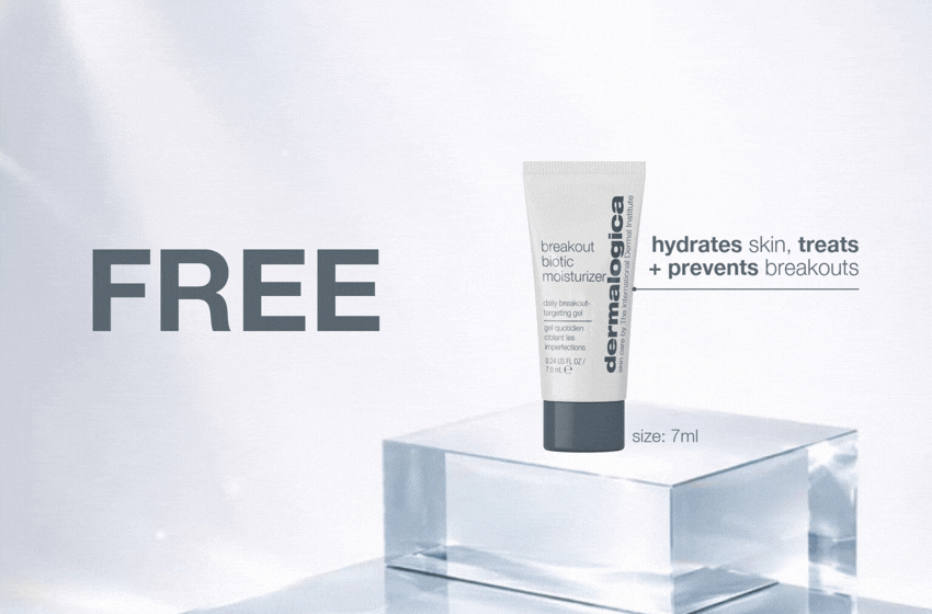 choose a dermalogica travel size with $140 spent