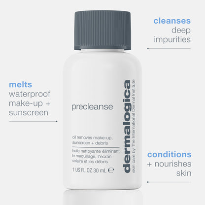 cleansing travel trio (precleanse, special cleansing gel and daily microfoliant)