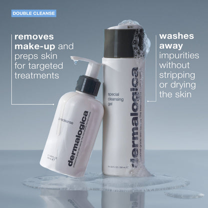 cleansing travel trio (precleanse, special cleansing gel and daily microfoliant)