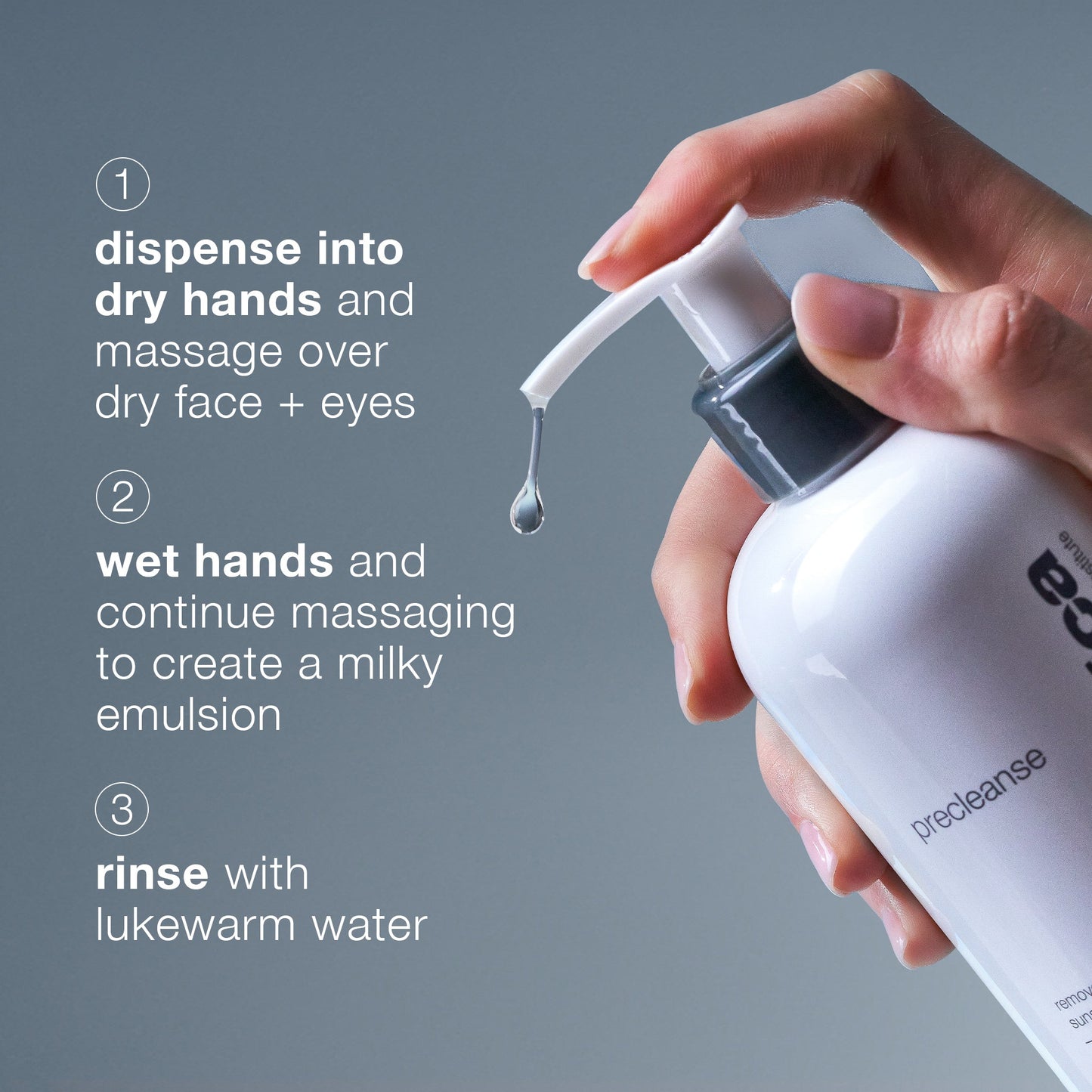 cleansing travel trio (precleanse, special cleansing gel and daily microfoliant)