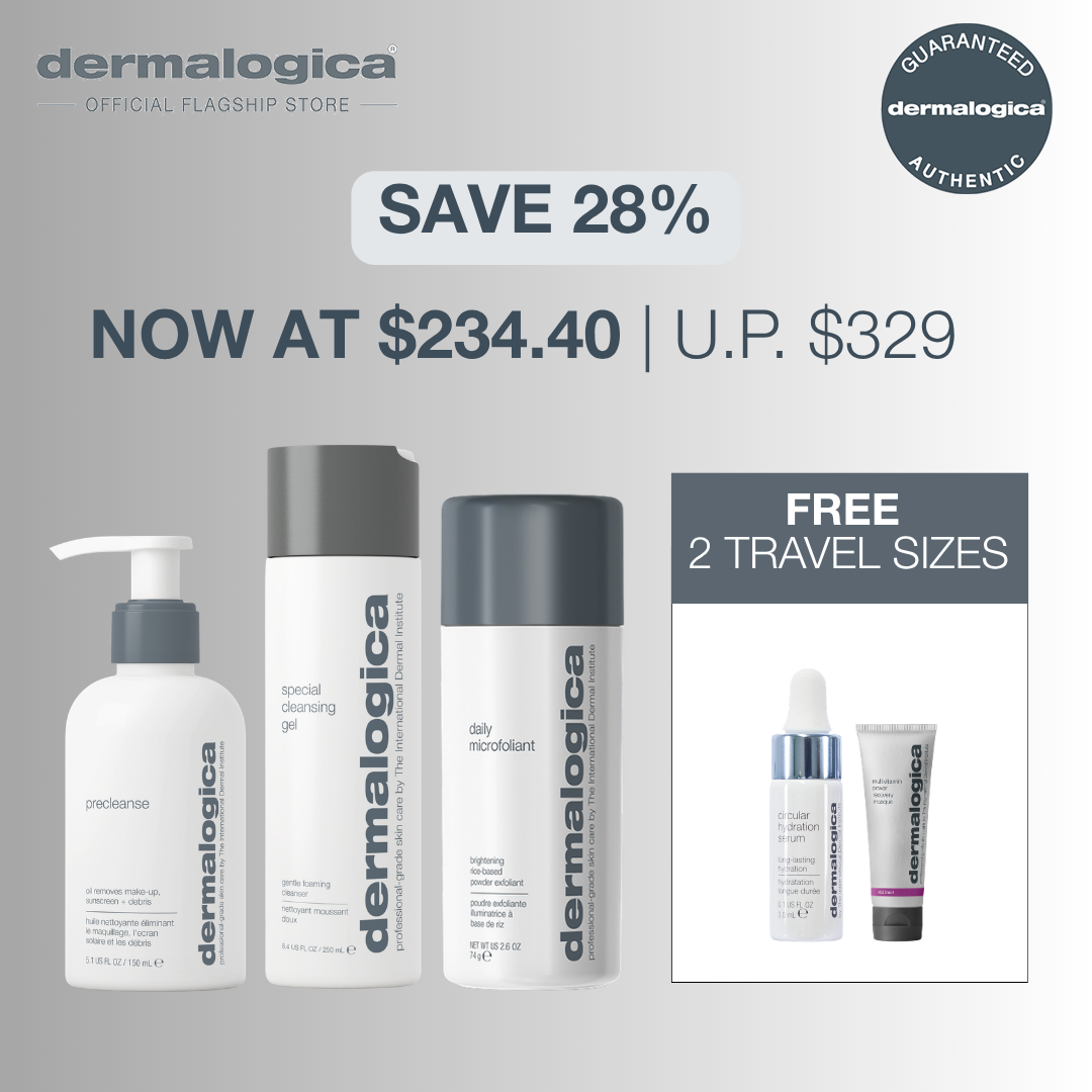 [dermalogica x zylia exclusive bundle] your complete cleanse to glow routine set