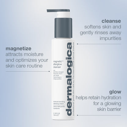 magnetic[+] afterglow cleanser 150ml