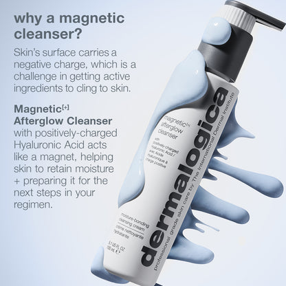 magnetic[+] afterglow cleanser 295ml