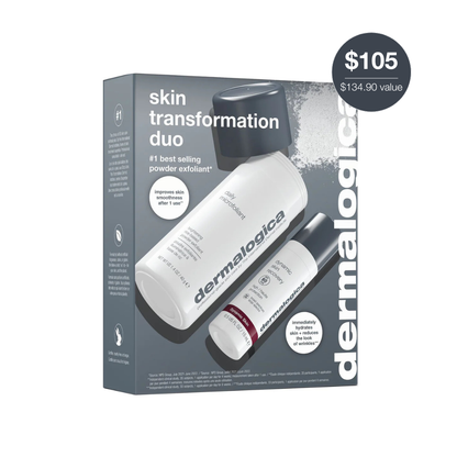 skin tranformation duo (daily microfoliant + dynamic skin recovery spf 50)