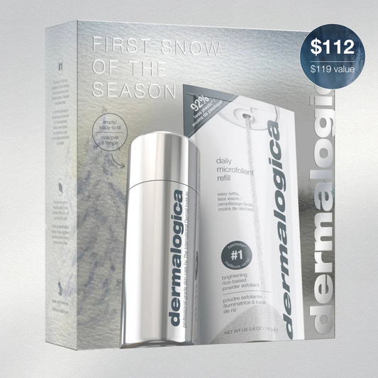 first snow of the season bundle (seasonal edition canister + refill)