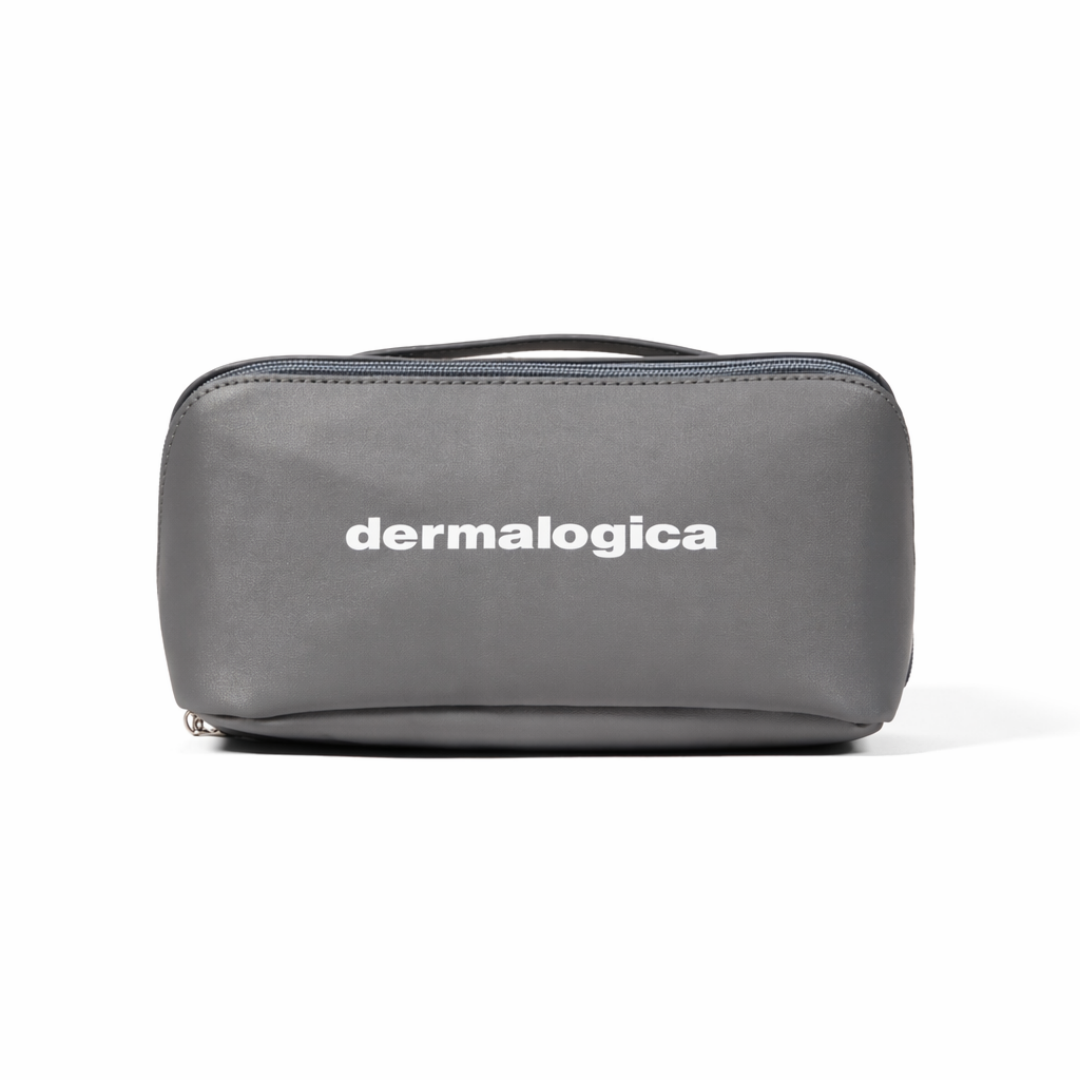 dermalogica grey open travel bag