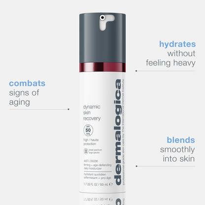 dynamic skin recovery spf50 moisturizer
